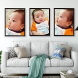 IN TRANG ẢNH THEO YÊU CẦU , TRANH DÁN TƯỜNG BỘ 3 ẢNH ( size 30x45 ) Treo Tường Decor Phòng Decor Tường Phòng Khách