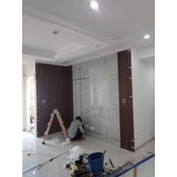 Tấm Pvc vân đá ốp tường , ốp trần, vách tivi, trang trí, Nhận thi công