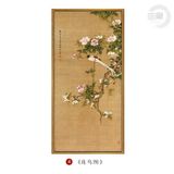 (Tranh Canvas) Tranh Treo Tường Tùng Hạc Diên Niên Trang Trí Phòng Khách Cổ Kính Mới Mẻ