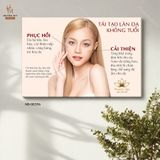 ( Nhiều mẫu) Tranh Dán Tường cho Spa/ Thẩm Mỹ Viện/ Nail Mi/ Phun Xăm Thẩm Mỹ Phong Cách Hiện Đại Luxe Home Decor