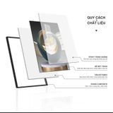 Bộ 5 tranh kt 90-150cm tặng kèm đinh treo,không cần khoan tường. Treo Tường Phòng Khách Treo Phòng