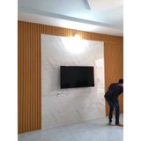 Tấm Pvc vân đá ốp tường , ốp trần, vách tivi, trang trí, Nhận thi công