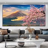 Tranh phong cảnh, tranh tráng gương 5D giá rẻ vô địch, siêu bóng, siêu đẹp( tặng phụ kiện treo tranh).
