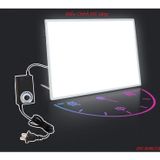 (Sẵn Hàng) Bảng Led Hộp Đèn Quảng Cáo, Khung Tranh Điện A2 Để Bàn, Treo Tường