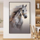 ALOHA Canvas Decor Tường Tranh ngựa treo tường Tranh decor tranh mã đáo thành công Phòng Khách Treo Tường
