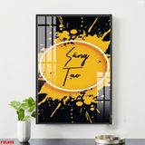 Tranh Laminate Tráng Gương - Tranh Treo Văn Phòng Slogan Tạo Động Lực - Phòng Quảng cáo