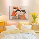 Tranh Gia Đình Bố Mẹ Con/ Tranh Treo Tường Phòng Khách/ Phòng Ăn/ Phòng Ngủ/ Lối Vào Đại Sảnh/ Hành Lang/ Quà Tặng