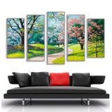 Tranh Tráng Gương Laminate Cao Cấp (150X90CM), Tranh Treo Tường Trang Trí Phòng Khách
