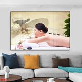 Tranh Laminate Tráng Gương - Treo Tường Spa Dưỡng Sinh Tranh Quảng Cáo