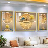 Bộ 3 Tranh Treo Tường Tráng Gương Phòng khách/ Ngủ/ Đại Sảnh/ Khách Sạn... Phong Cách Hiện Đại - GIÁ SỈ TẠI XƯỞNG