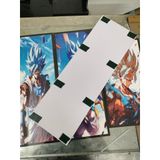 Tranh Tráng Gương Luffy Zoro One Piece Decor Phòng Ngủ , Tranh Treo Tường Gaming Có Sẵn Keo Dán Không Cần Khoan Tường