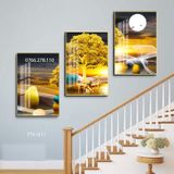 Tranh Tráng Gương Laminate 5D, Tranh Treo Tường Cầu Thang, Tranh Trang Trí Nội Thất