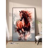 ALOHA Canvas Decor Tường Tranh ngựa treo tường Tranh decor tranh mã đáo thành công Phòng Khách Treo Tường