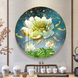 Tranh treo tường tráng gương tròn phong thủy giá rẻ siêu đẹp - Đa dạng mẫu tranh tráng gương tròn cao cấp tại Lala