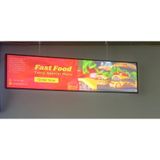 Menu led . tranh led .30x120 tranh điện siêu mỏng, tranh led, menu led, poster led, bảng led