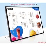 (Sẵn Hàng) Bảng Led Hộp Đèn Quảng Cáo, Khung Tranh Điện A2 Để Bàn, Treo Tường