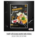 Hộp Đèn LED Quảng Cáo Nhiều Kích Thước, Đổi Ảnh Dễ Dàng, Bảo Hành 1 Năm