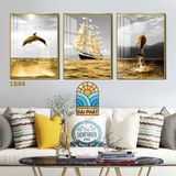 SET 3 TRANH TRÁNG GƯƠNG PHỦ LAMINATE SIÊU HOT GIÁ RẺ TẠI XƯỞNG ĐÃ CÓ KHUNG