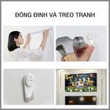 Tranh Cửu Ngư Quần Hội - Tranh tráng gương 5D siêu đẹp siêu bóng trang trí nhà cửa ( tặng kèm đinh treo )