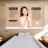 ( Nhiều mẫu) Tranh Dán Tường cho Spa/ Thẩm Mỹ Viện/ Nail Mi/ Phun Xăm Thẩm Mỹ Phong Cách Hiện Đại Luxe Home Decor