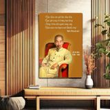 ẢNH TRÁNG GƯƠNG BO VIỀN VÀNG CAO CẤP bác Nguyễn Phú Trọng Bác Hồ Bác Giáp treo tường - Ảnh tráng gương 3D chất lượng cao treo tường để đời đời ghi nhớ công ơn Bác Khung Tranh Phòng Khách