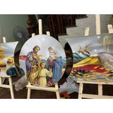 SET Bộ 3 Tranh Tráng Gương Cao Cấp/ Tranh Treo Tường Phòng Khách/ Phòng Ngủ/ Quà Tặng Tân Gia