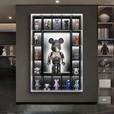 Tranh Tráng Gương Treo Tường Gấu Bearbrick/ Kaws in 3D UV Cao Cấp Trang Trí Phòng Khách, Phòng Ngủ, Livestream