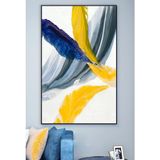 T47 Tranh Lông Vũ Treo Tường Decor Phòng Ngủ Phòng Khách/ Bàn làm Việc/ Lối Lên cầu thang nhà cửa Đại Sảnh Khách Sạn