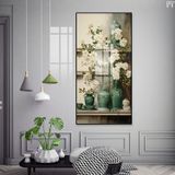 Tranh treo tường khổ dọc, trang trí phòng khách, trang trí cầu thang, tranh tráng gương