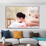 Tranh Laminate Tráng Gương - Treo Tường Spa Dưỡng Sinh Tranh Quảng Cáo