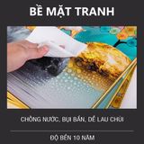 (Có Video cận cảnh siêu đẹp) Tranh tráng gương 5D, sơn thủy hữu tình,phong cảnh đồng quê, giá xưởng siêu rẻ
