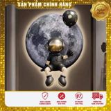 T34 Tranh tráng gương led 5d mẫu phi hành gia Hot Trend
