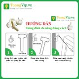 Tranh Laminate Tráng Gương - Chữ Thư Pháp 01 (Nhiều Mẫu) - Bộ 1 Tấm 30x60cm