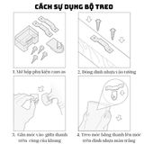Tranh treo tường tráng gương canvas của REICHTUM - Treo phòng khách/ Nhà ngủ/ Decor trang trí / Chất liệu siêu bền