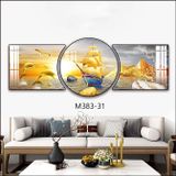 Tranh tráng gương, treo tường trang trí tết Phòng Khách/ Ngủ/ Đại sảnh/ Quầy Lễ tân/ Nhà Nghỉ.