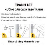 Tranh Tráng Gương Cao Cấp, Tranh Treo Tường Phòng Khách, Tranh In UV Lên Mica Bóng Đẹp, Phù Hợp Làm Quà Tết | LST Shop