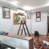 Tấm Nhựa Giả Đá, Tấm Nhựa Ốp Tường Giả Vân Đá Chống Ẩm Mốc