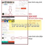 Tranh hiện đại ghép đứng cao 1.6m ngang 0.7m tráng gương treo tường bóng loáng hàng xịn