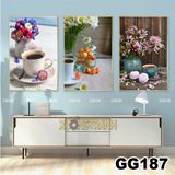 Tranh treo tường canvas 3 bức phong cách Bắc Âu 61, tranh decor trang trí phòng khách, phòng ngủ, phòng ăn, spa,cửa hàng