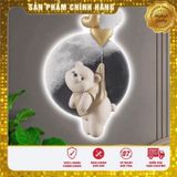 T34 Tranh tráng gương led 5d mẫu phi hành gia Hot Trend