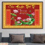 Tranh Laminate Tráng Gương - Tranh Treo Phòng Thờ (60x90 cm)