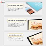 Hộp Đèn LED Quảng Cáo Nhiều Kích Thước, Thay Ảnh Dễ Dàng, Bảo Hành 1 Năm