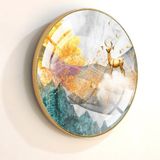 Tranh treo tường tráng gương tròn phong thủy giá rẻ siêu đẹp - Đa dạng mẫu tranh tráng gương tròn cao cấp tại Lala