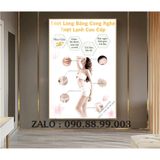 Tranh triệt lông tráng gương cho spa thẩm mỹ viện Tranh Quảng Cáo Cao Cấp