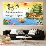 Tranh Tráng Gương Cao Cấp Tri Ân Thầy Cô, Nhà Giáo Mẫu Mới hiện Đại Tặng Kèm Đinh Chuyên Dụng