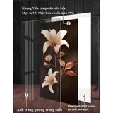 Tranh Treo Tường Phòng Khách Chữ Thư Pháp/ Tranh Tráng Gương Cao Cấp/ Tặng Kèm Đinh Gắn Tường
