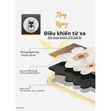 Tranh Tráng Gương Treo Tường Songoku Có Đèn Led Điều Khiển Từ Xa và Loại Không Đèn Led Trang Trí Phòng C38