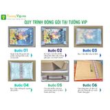Tranh Laminate Tráng Gương - Tranh Treo Phòng Thờ