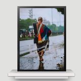 Tranh tráng gương treo tường thầy Minh Tuệ cao cấp nhiều mẫu đủ size giúp tâm an lạc thanh tịnh tinh tấn tu tập