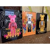 Tranh Tráng Gương Chú Gấu bearbrick/ Kaws Treo Tường Phòng Khách/ Game Gaming/ Quà Tặng Shop